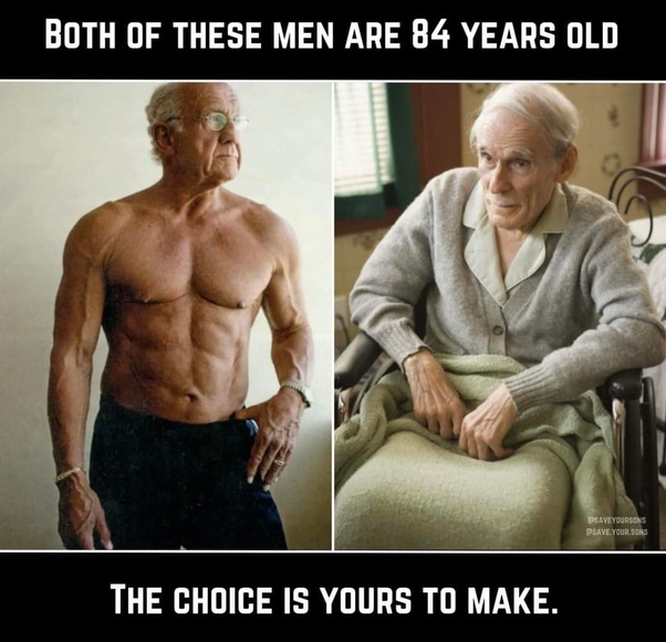 young and old