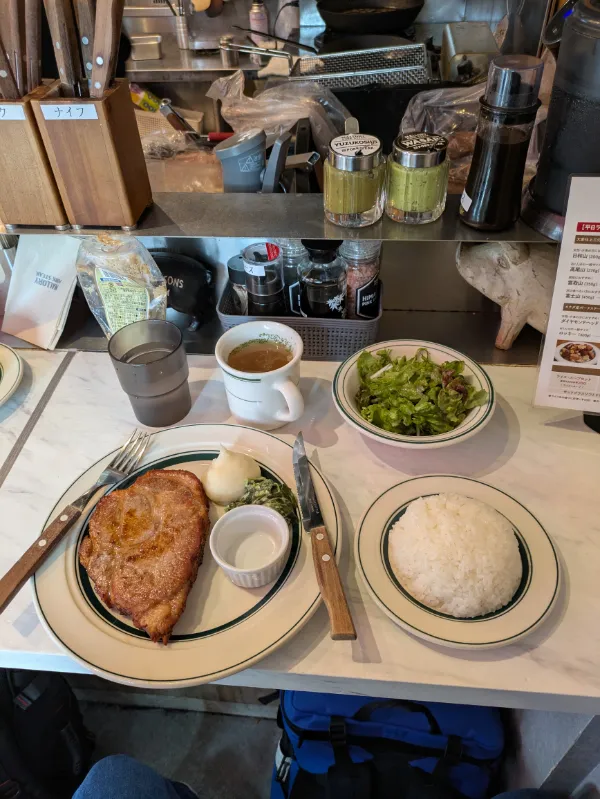 ポークステーキ